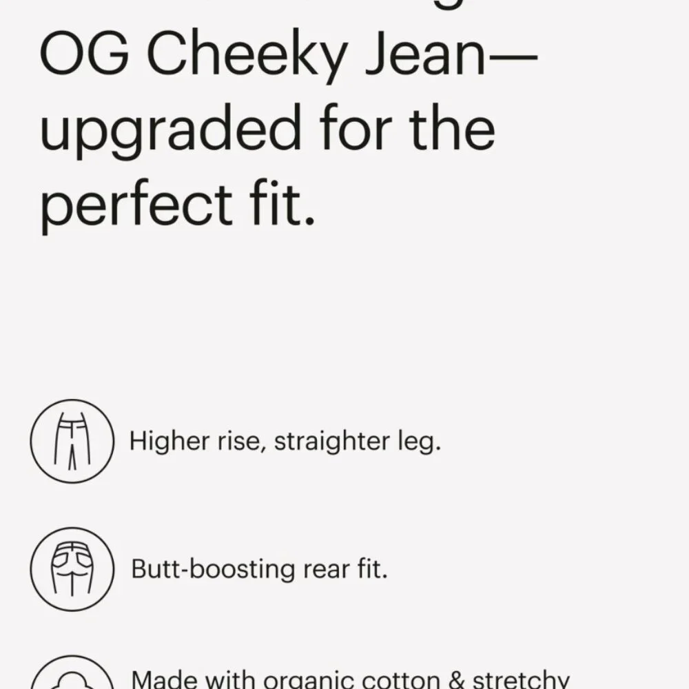 Everlane The Original Cheeky Jean, 26 Regular - Picture 4 of 5